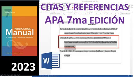 generador de referencias apa|Guía rápida de cómo citar en APA según su 7ª edición